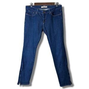J Brand Jeans The Deal Skinny Leg Zipper Ankle Women's Size 30